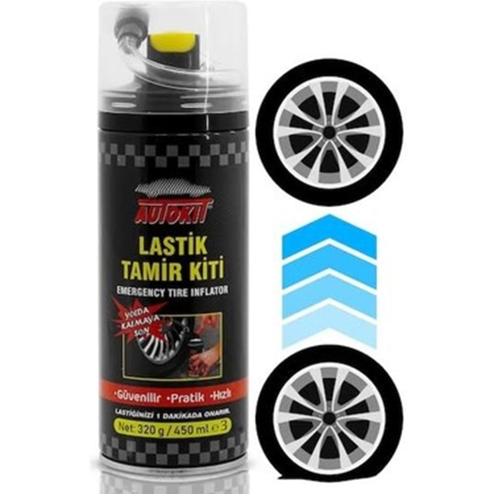 Autokit Lastik Tamir Kiti 450 Ml