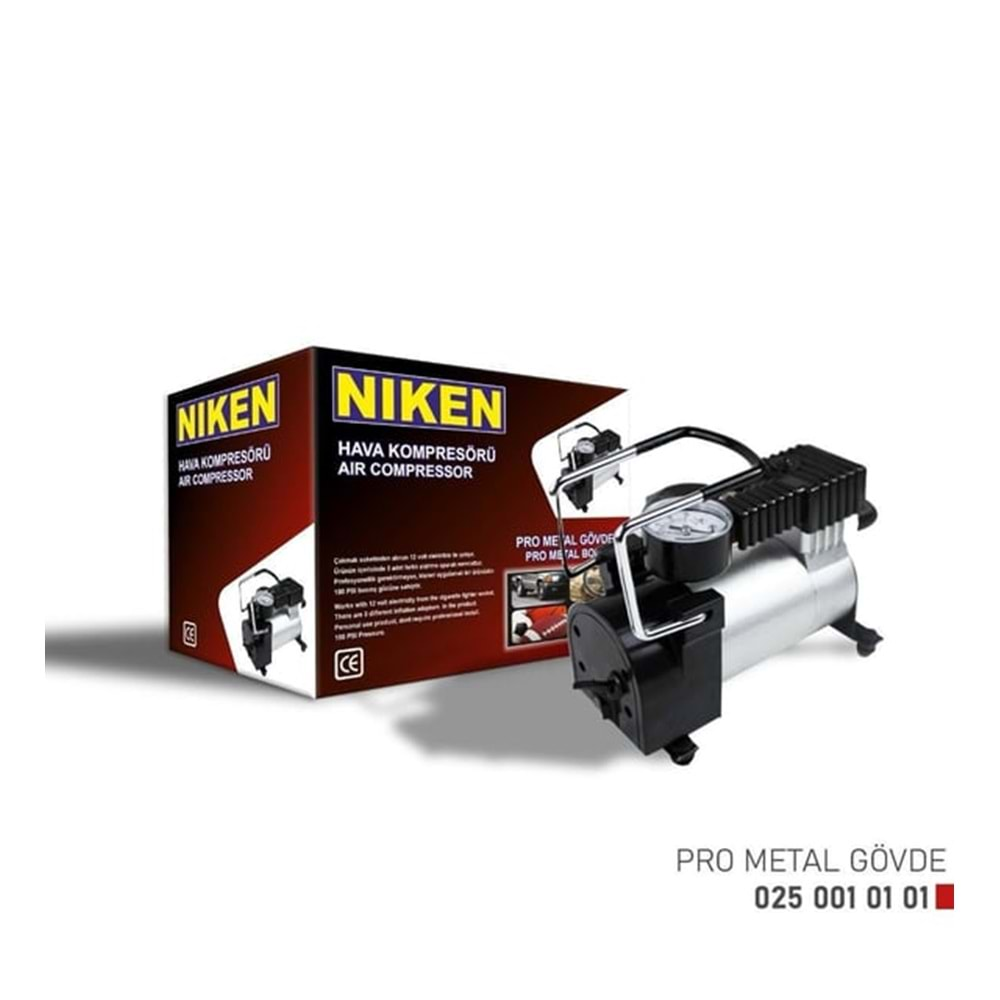 Niken Metal Kompresör 150 Psi