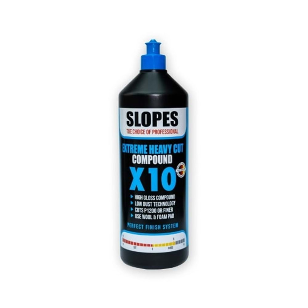 Slopes X10 Agresif Kalın Pasta 1 Lt