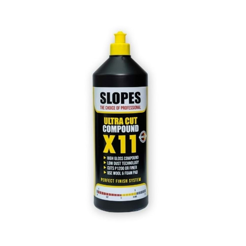 Slopes X11 Agresif Kalın Pasta 1 Lt