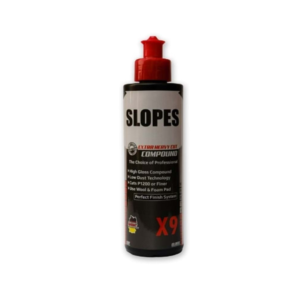 Slopes X9 Agresif Kalın Pasta 250 Ml