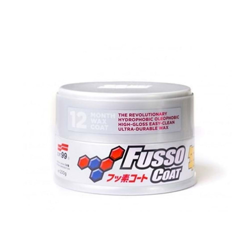 Soft99 Fusso Coat Açık Renk Avrupa Versiyon Wax 200 Gr