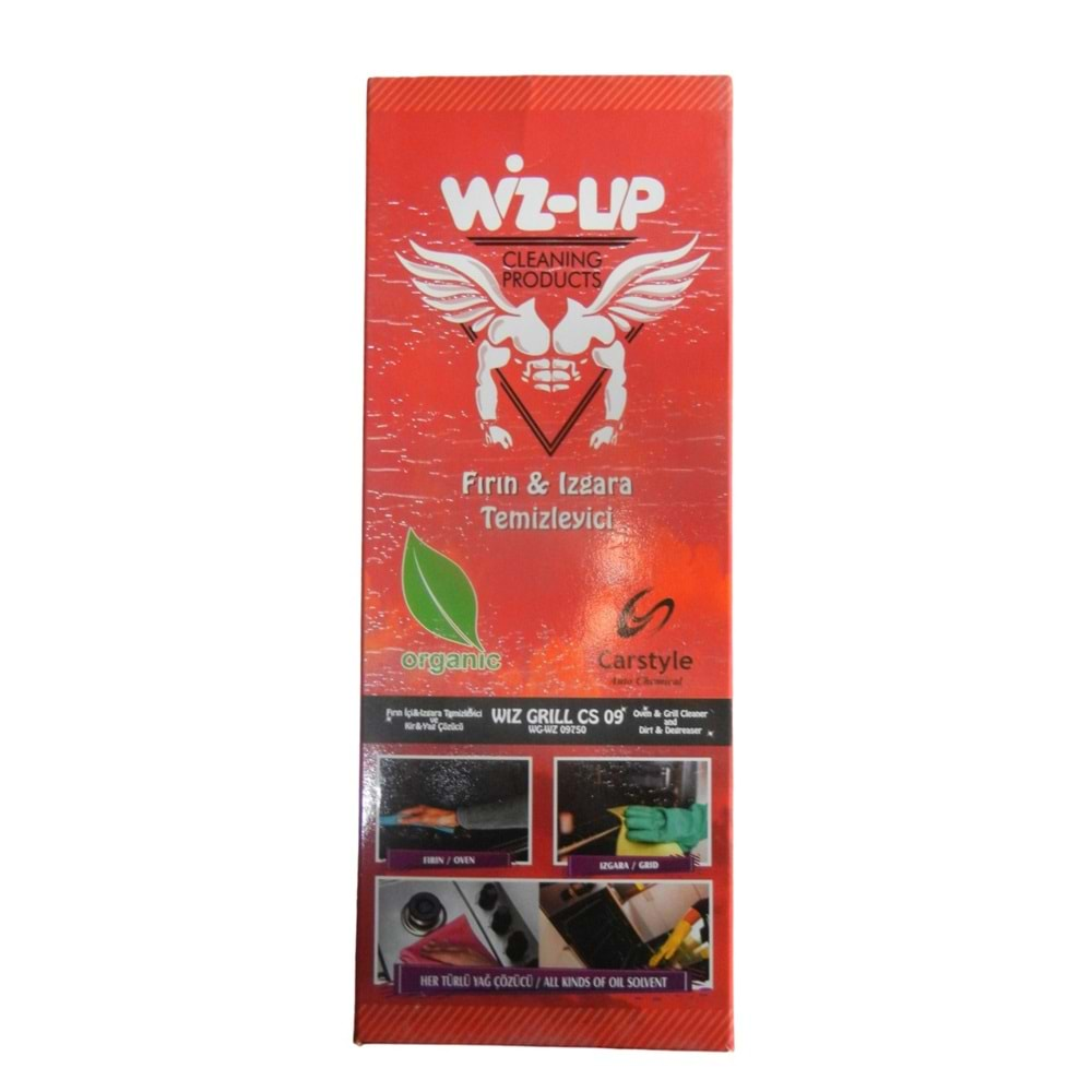 Wizup Fırın Izgara Temizleyicisi 750 Ml