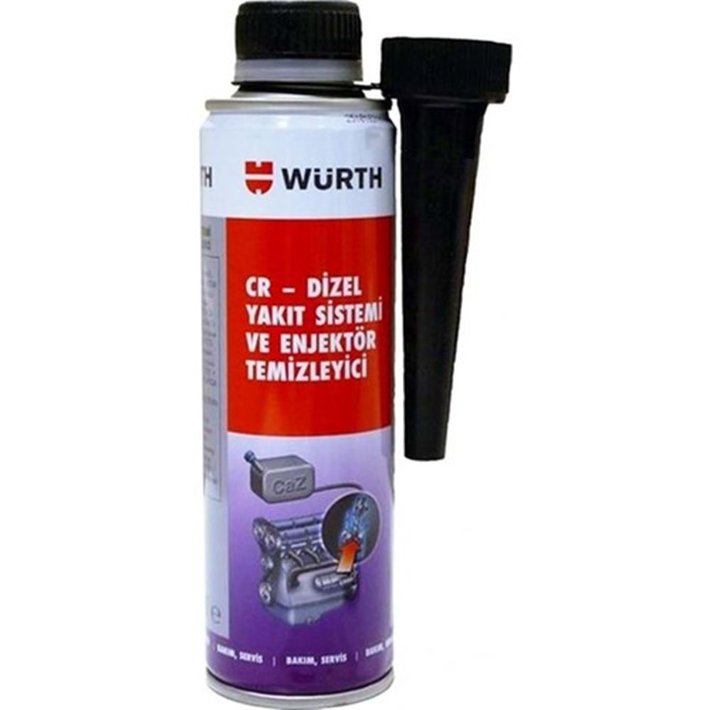 Würth Dizel Yakıt Sistem Ve Enjektör Temizleyici 300 Ml