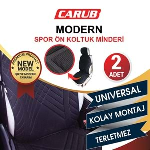 Carub Modern Kaydırmaz İkili Set Minder