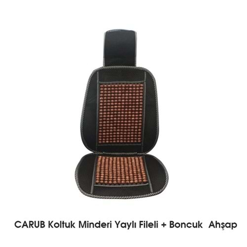 Carub Boncuklu Yaylı Koltuk Minderi