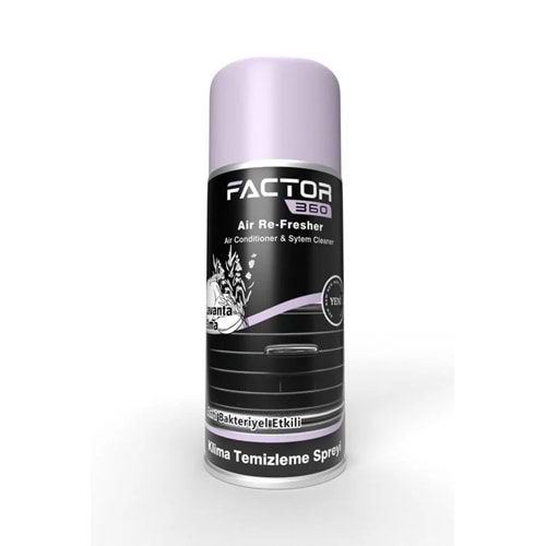 Factor Lavanta Elma Klima Temizleyici Koku Bombası 150 Ml