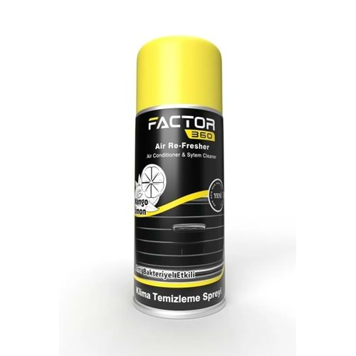 Factor Mango Limon Klima Temizleyici Koku Bombası 150 Ml