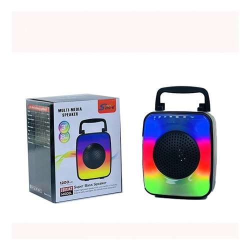 Cs4301 Novalink 4X3 Mikrofonlu Rgb Ledli Bluetooth Hoparlör Usb Hafıza Kartı Müzik