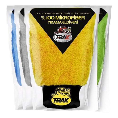 Trax Peluş Yıkama Eldiveni