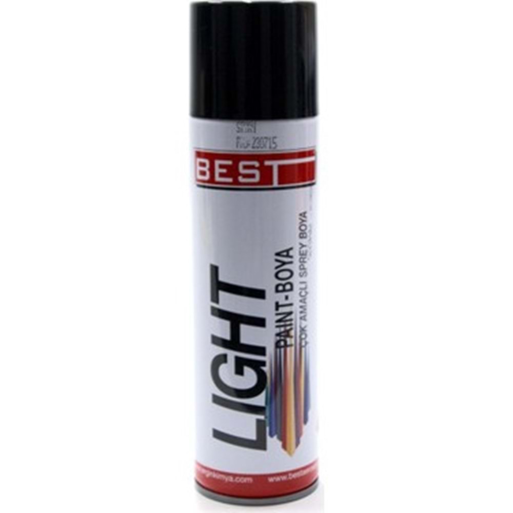 Best Sprey Boya Mat Siyah 200 mL