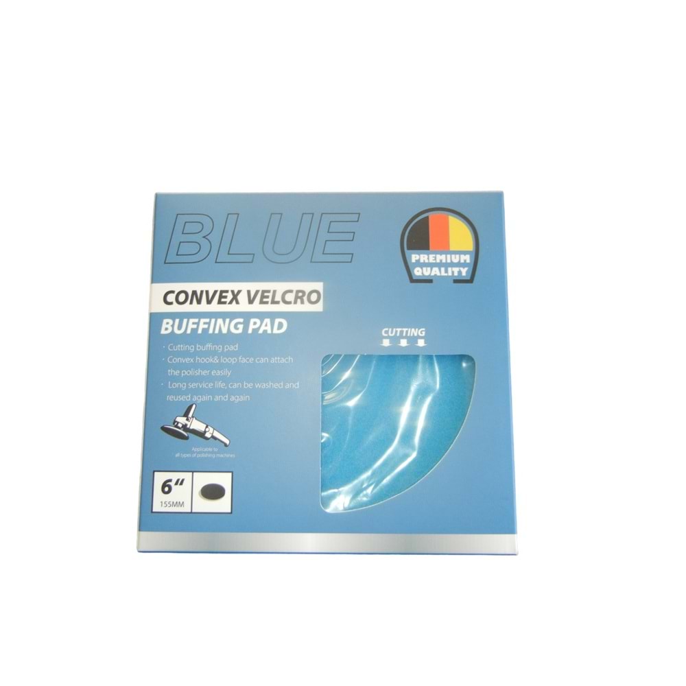 Convex Velcro Mavi Cila Süngeri 16 Cm
