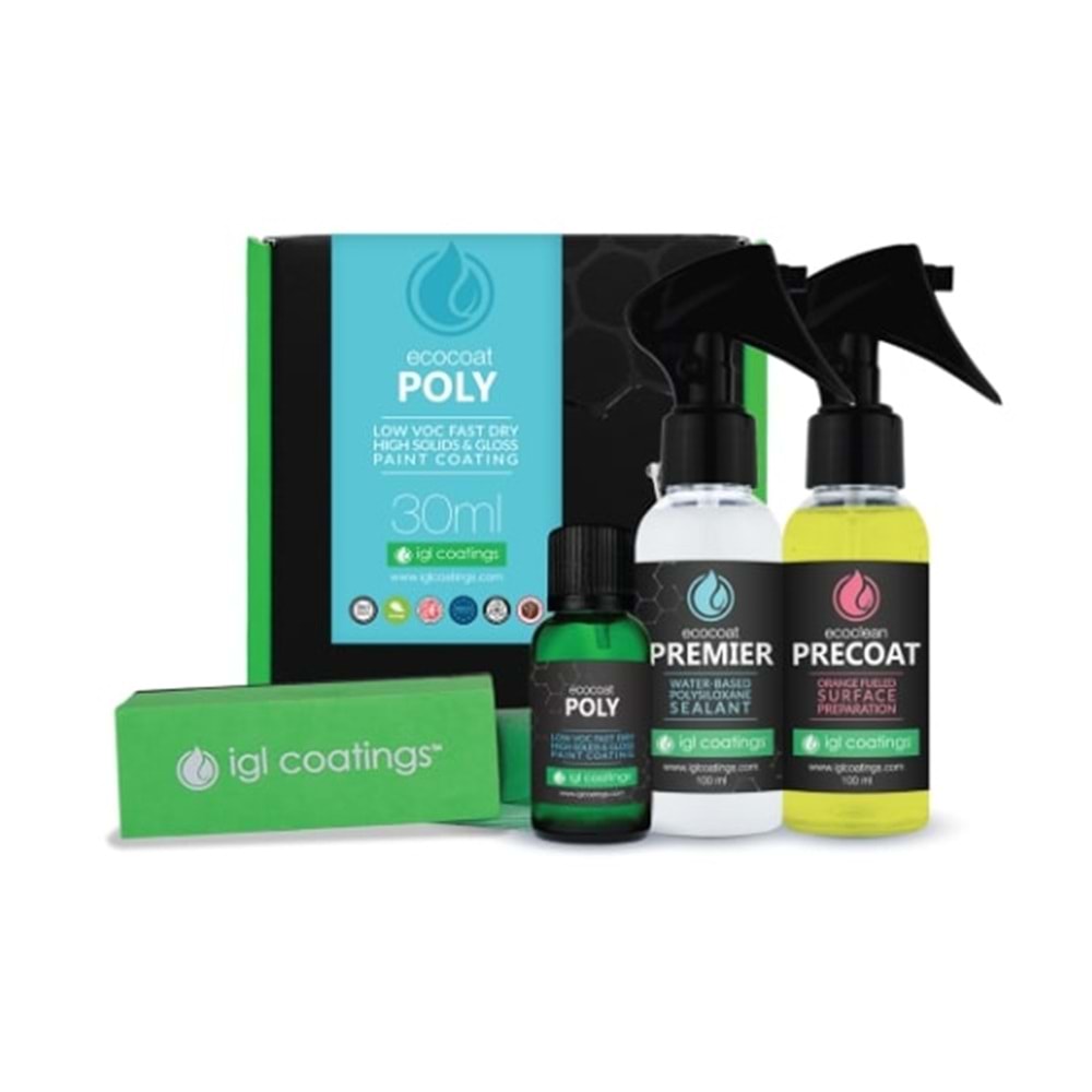 İgl Ecocoat Poly Seramik Kaplama 30 mL 1 Yıl Garanti