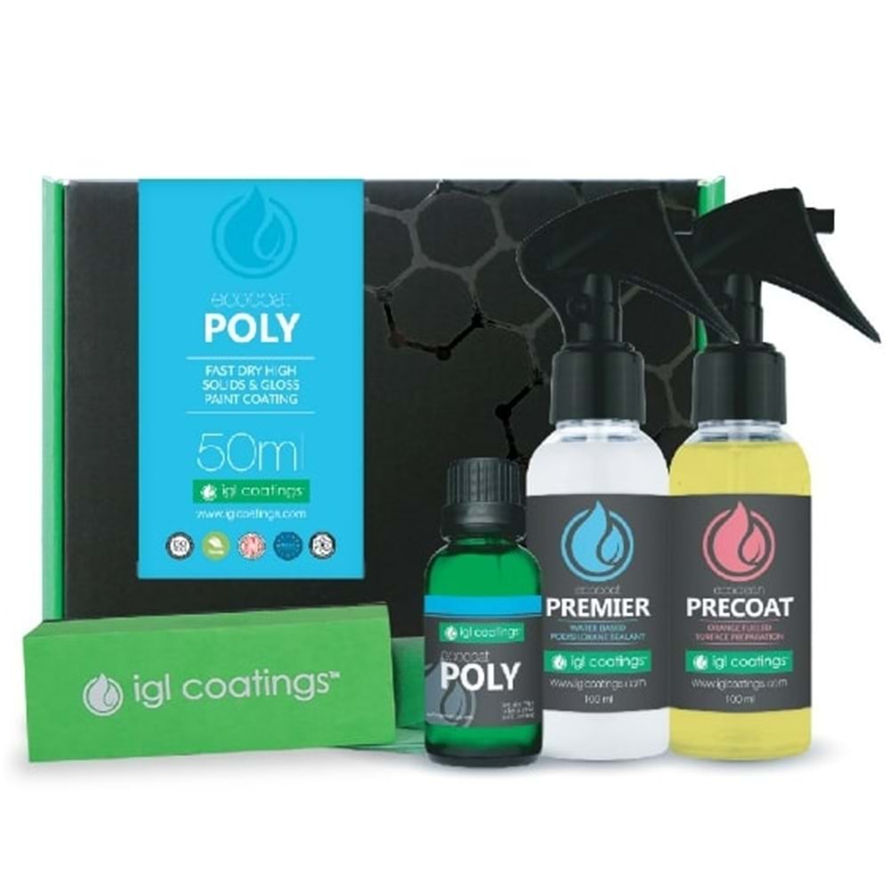 İgl Ecocoat Poly Seramik Kaplama 50 mL 1 Yıl Garanti
