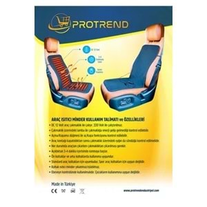 Protrend Çakmaklığa Takılan Koltuk Isıtıcısı