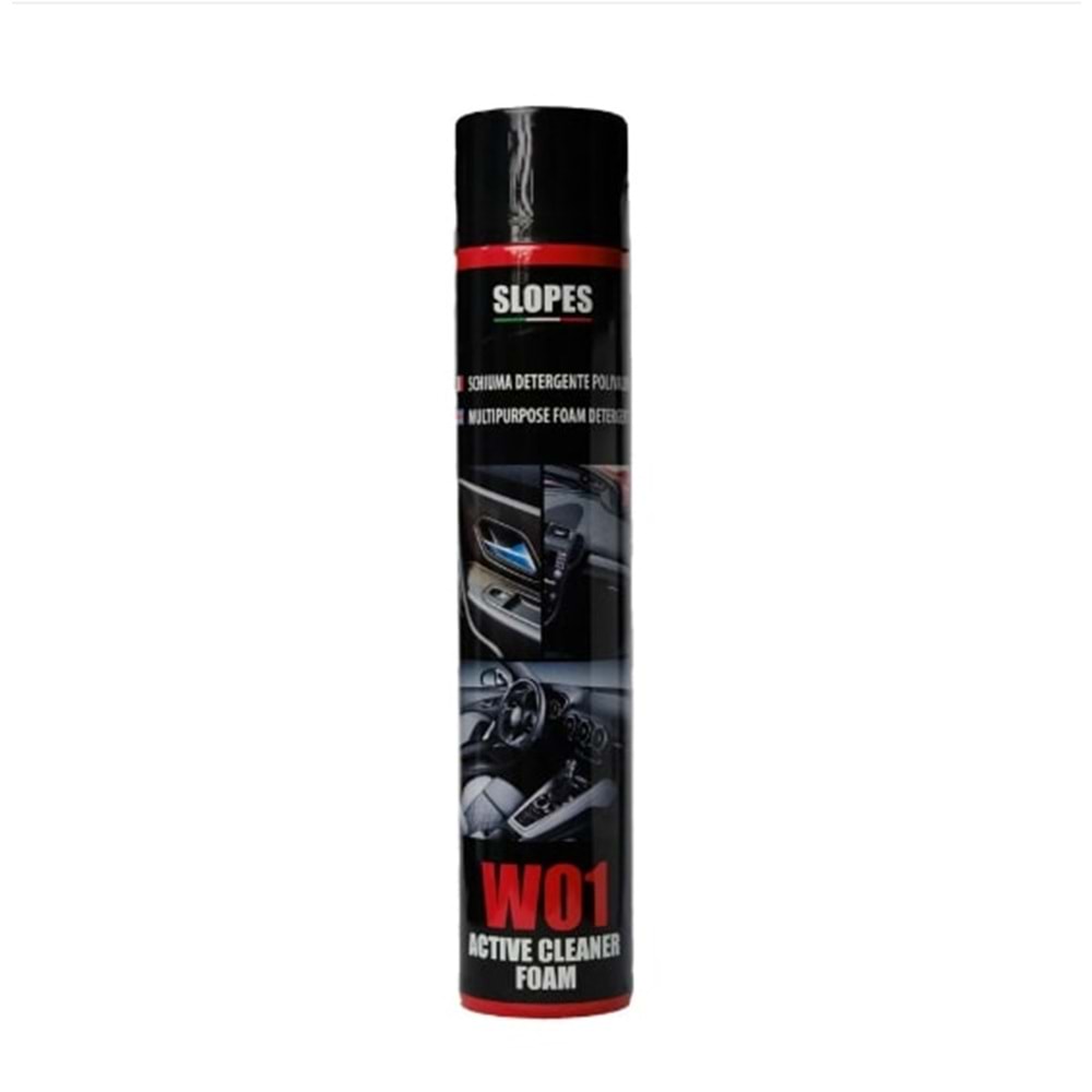 Slopes W01 Çok Amaçlı Temizleme Köpüğü 500 mL