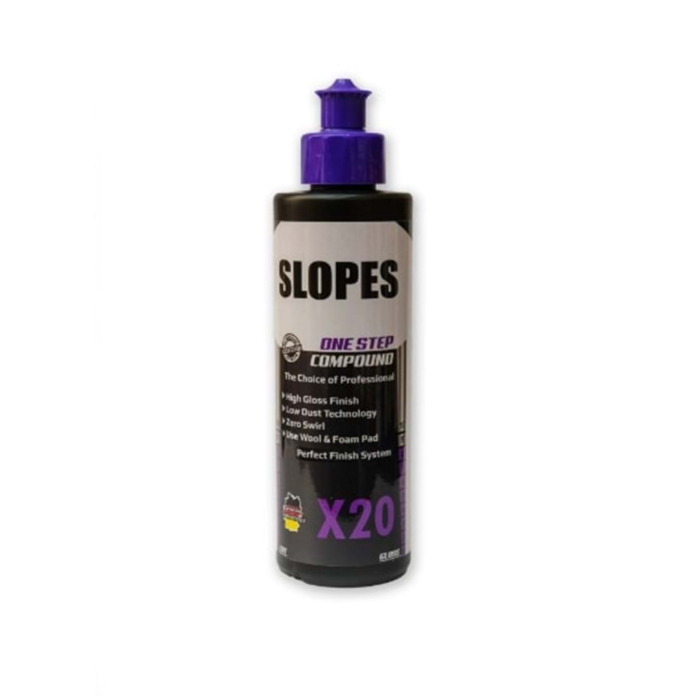 Slopes X20 Tek Adım Pasta 250 mL