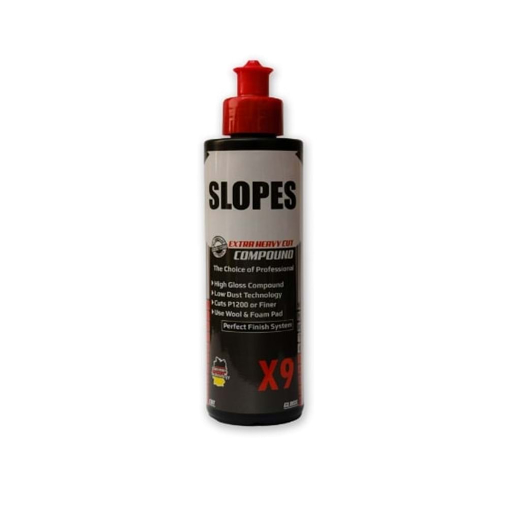Slopes X9 Agresif Kalın Pasta 250 mL
