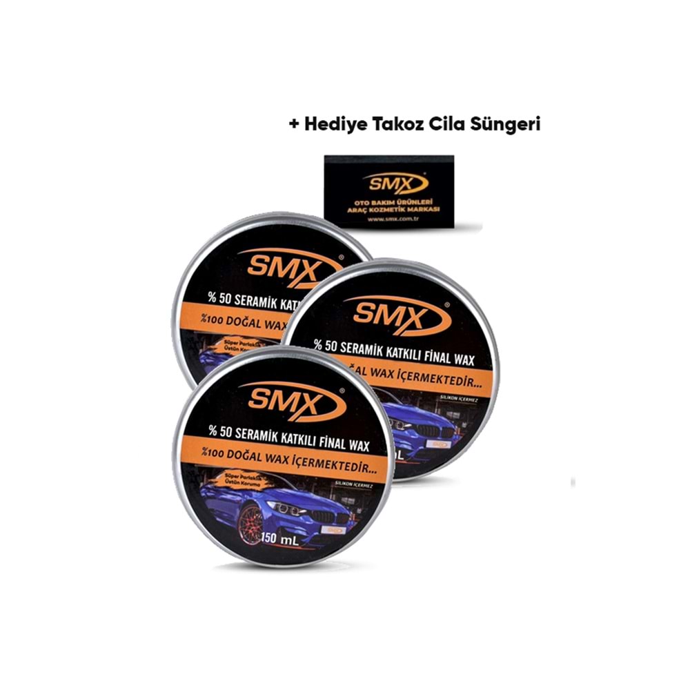 Smx Wax Seramik Katkılı Paketli 150 mL