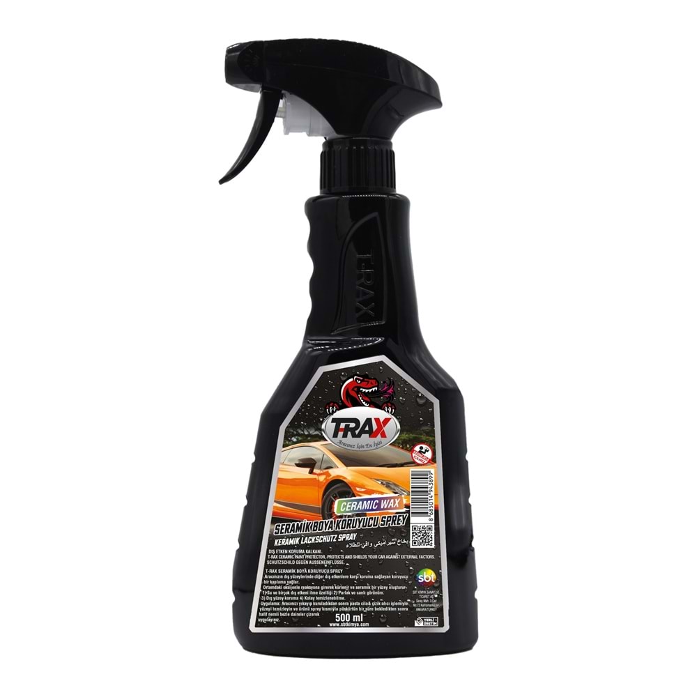 Trax Seramik Boya Koruyucu Hızlı Cila Sprey 500 mL