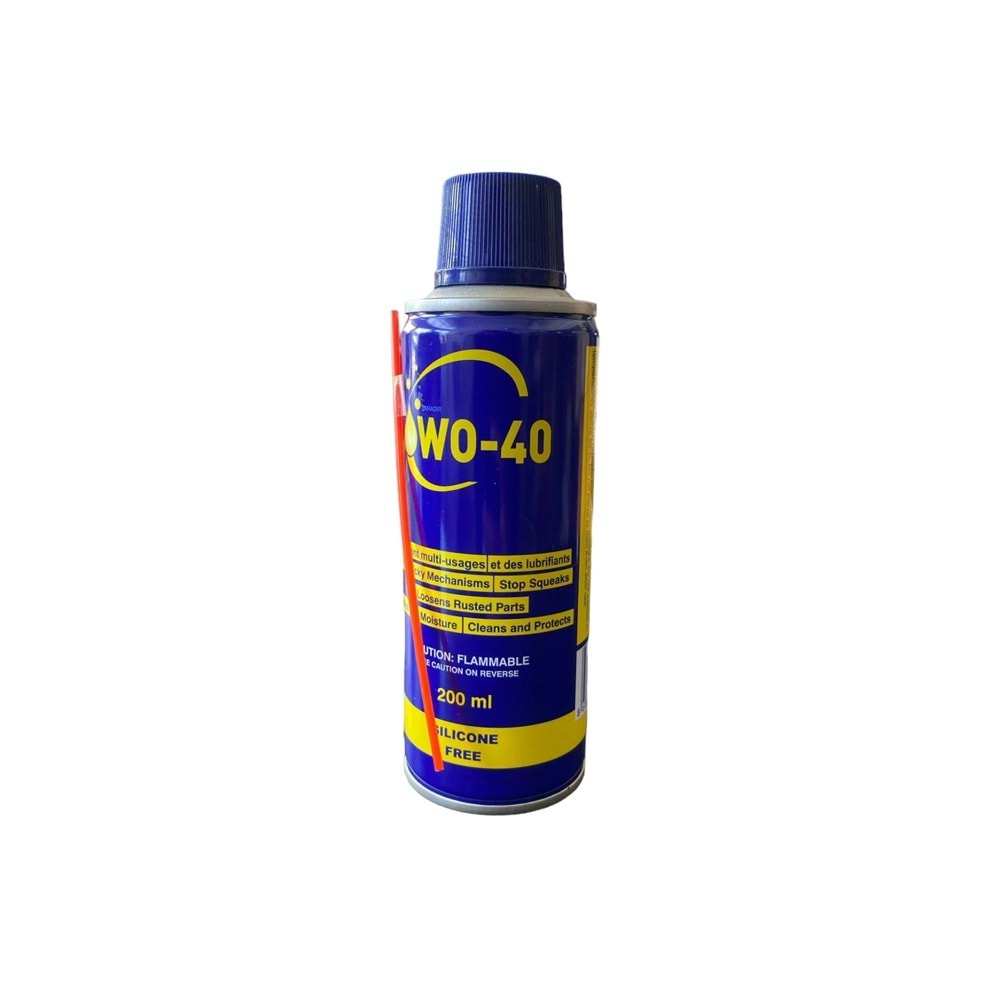 W0 40 Pas Sökücü Yağlayıcı 200 Ml