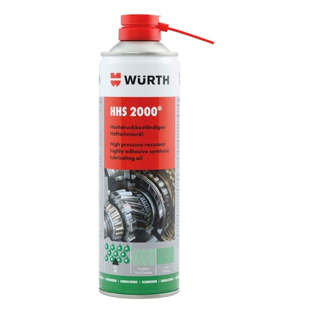 Würth Hhs 2000 Sıvı Gres Yağlayıcı 500 mL