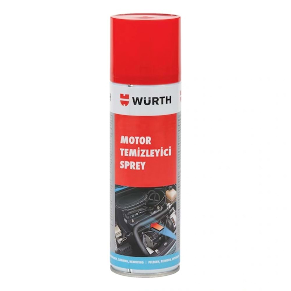 Würth Susuz Motor Temizleyici Sprey 500 mL